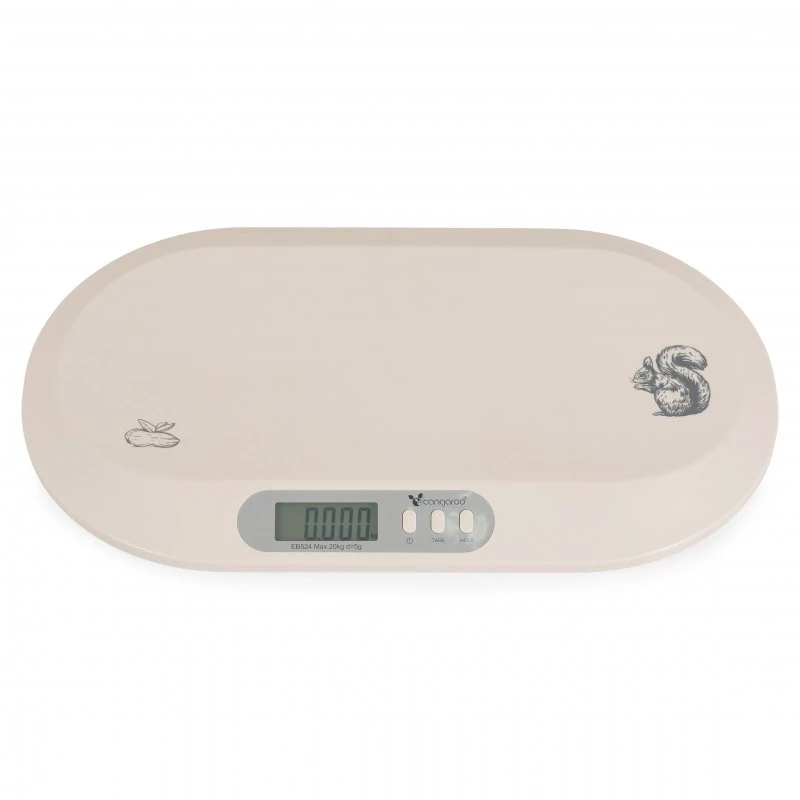 Електронна везна за бебета Peanut beige